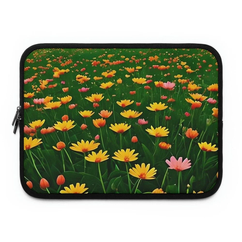 Yellow flowers Laptop Sleeve